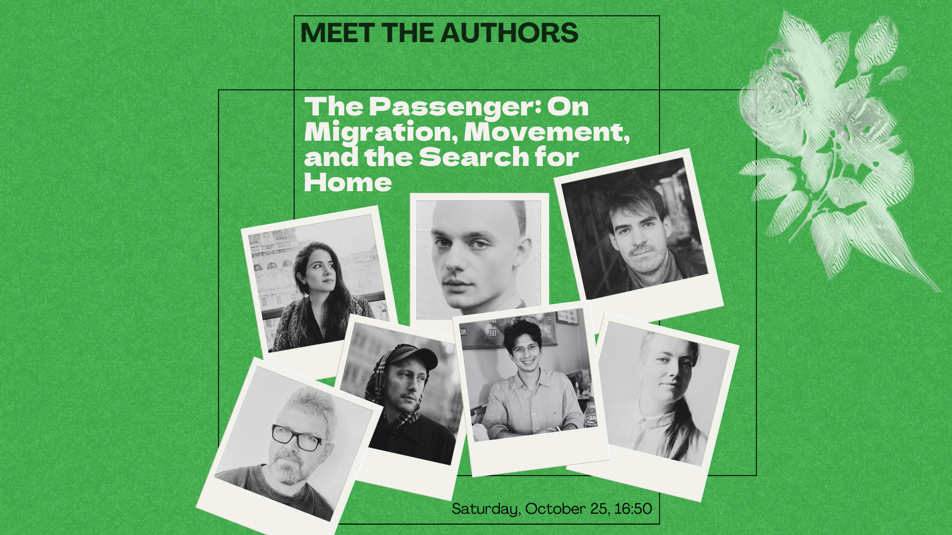 Meet the Authors 6: The Passenger: On Migration, Movement, and the Search for Homeimage